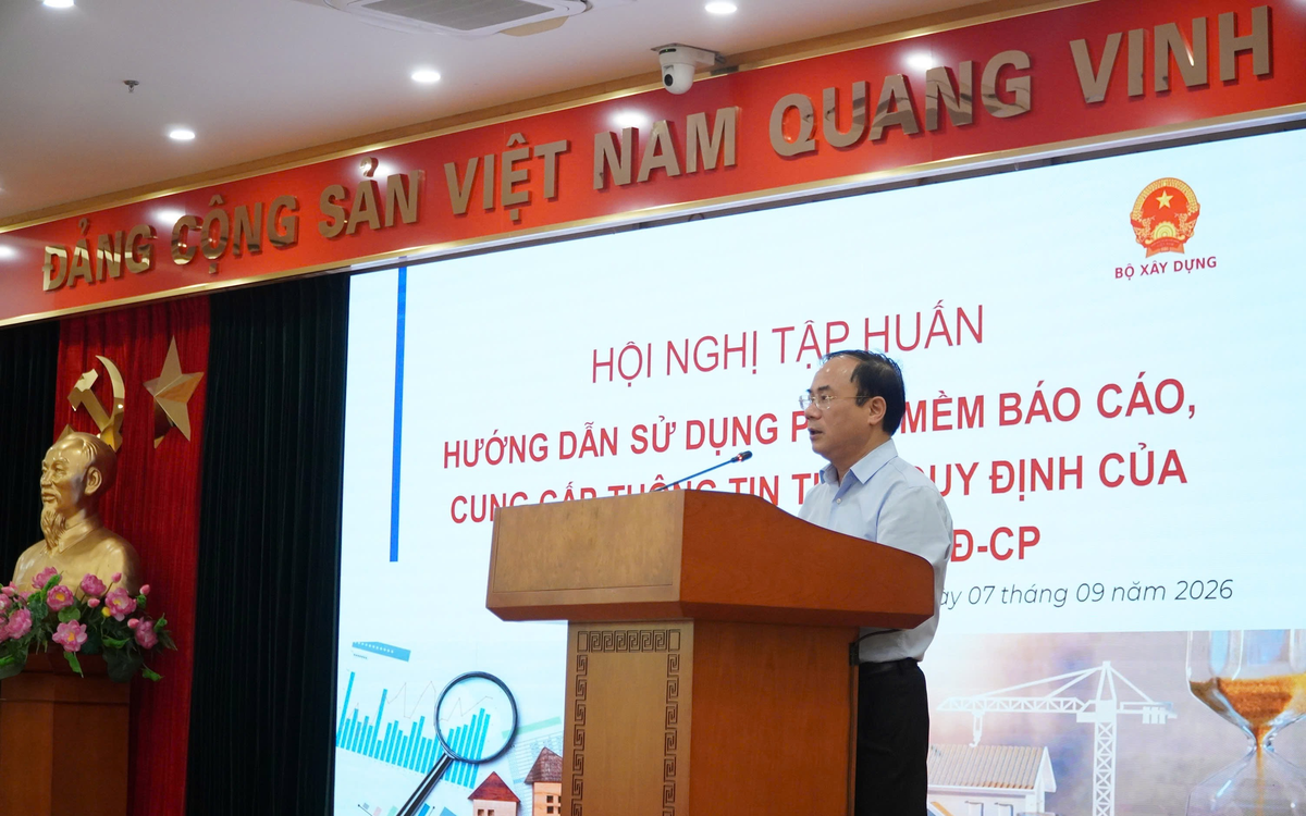 Bộ Xây dựng triển khai hệ thống dữ liệu nhà ở, bất động sản theo Nghị định 357