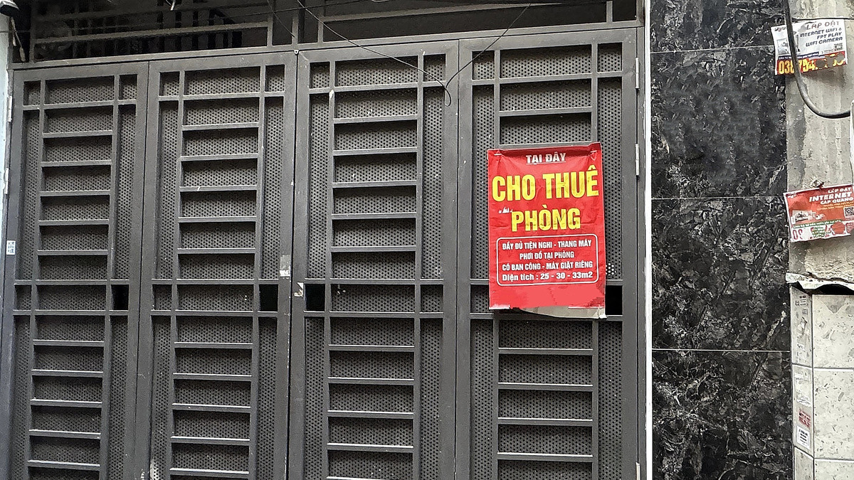 Giá thuê phòng trọ Hà Nội tăng: Người thuê tính chuyện chuyển nhượng hoặc ghép phòng